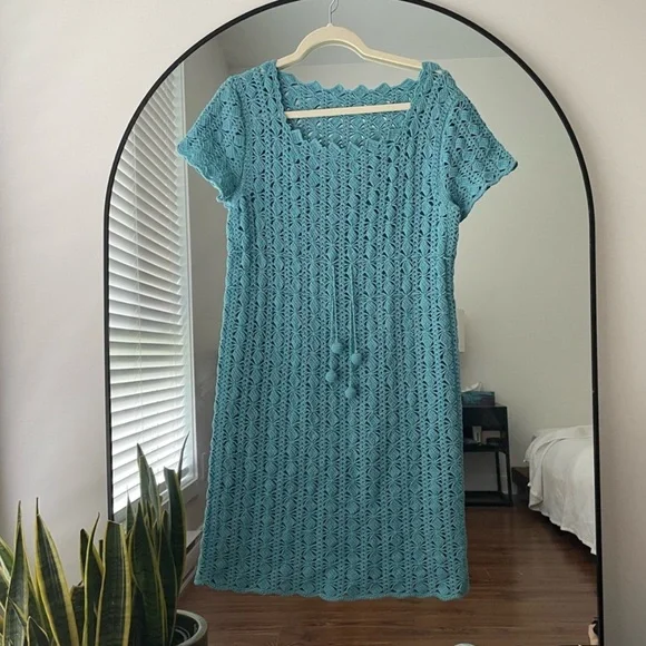 Vintage crochet summer dress - Picture 1 of 5